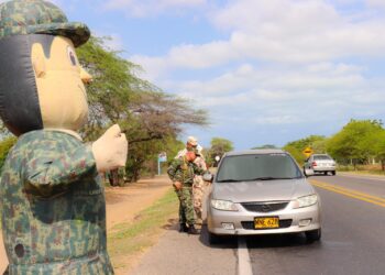 Más de 1800 hombres se desplegarán para la seguridad en las vías de La Guajira y Cesar