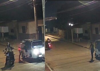Hombres en moto hurtan a pasajeros de motocarro en el barrio La Floresta de Maicao