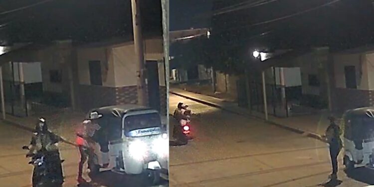 Hombres en moto hurtan a pasajeros de motocarro en el barrio La Floresta de Maicao
