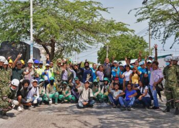 Alcaldía de Riohacha se suma a jornada de limpieza en los mangles