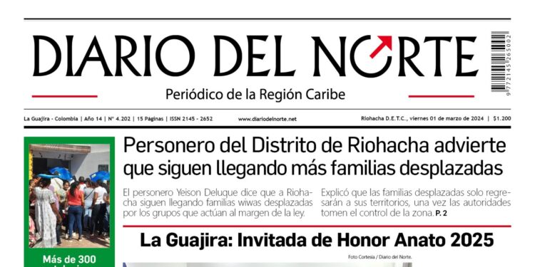 Esta es la edición del viernes 01 de marzo  de 2024