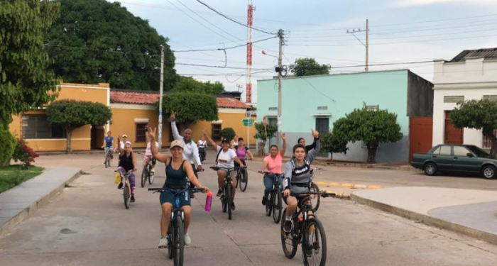 Mindeporte celebra la reactivación, después de 15 años, de la ciclovía de Riohacha
