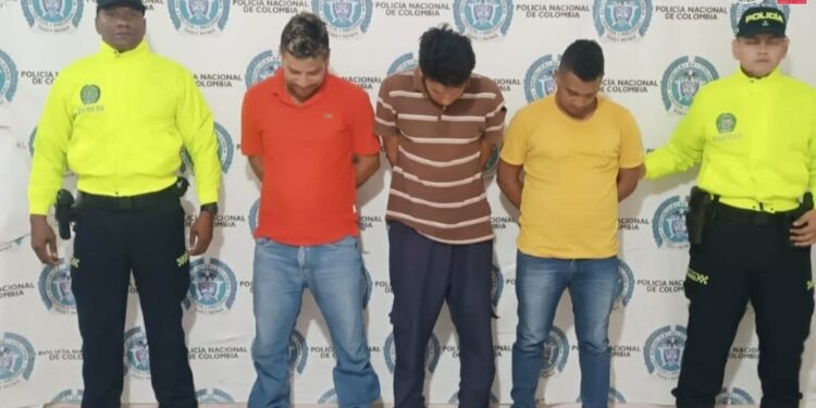 Cárcel para tres presuntos responsables del hurto a una empresa de apuestas en el Cesar