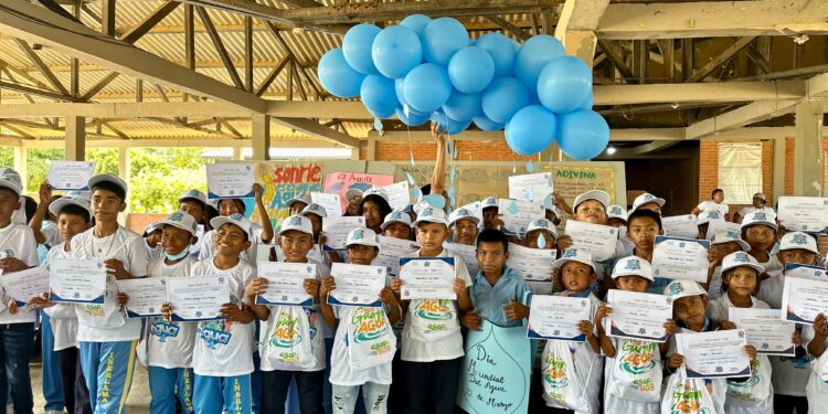 En el Día Mundial del Agua, Esepgua crea clubes defensores del vital líquido integrados por niños y niñas
