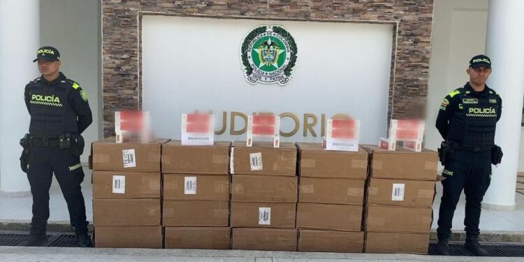 Incautan 20 cajas de cigarrillos de contrabando en Albania