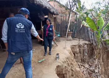 Viviendas en riesgo de colapso en el municipio de Planeta Rica, Córdoba
