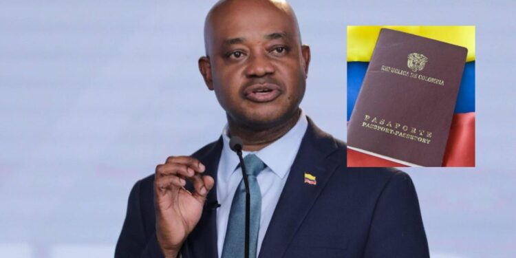 Canciller (e), anuncia que no se firmará un nuevo contrato para elaborar pasaportes