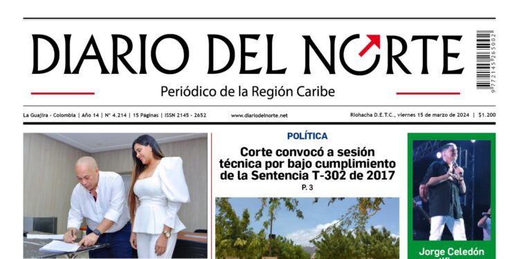 Esta es la edición del viernes 15 de marzo de 2024