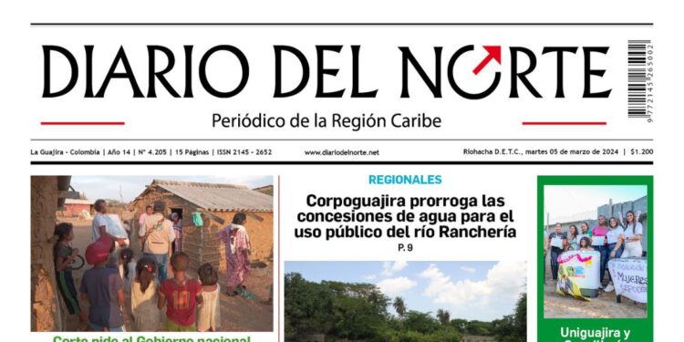 Esta es la edición del martes 05 de marzo de 2024