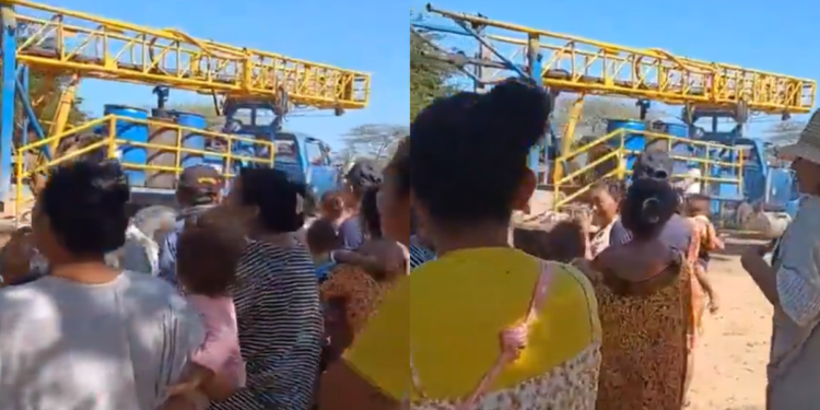 Comunidad de Pondores en Manaure, recibió equipo que perforará pozos de agua