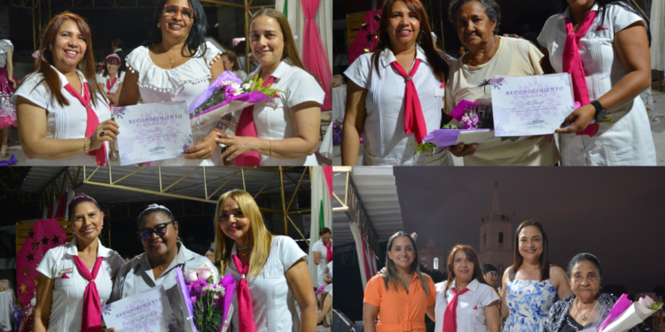 Mujeres de Villanueva reciben reconocimiento por su aporte a la comunidad