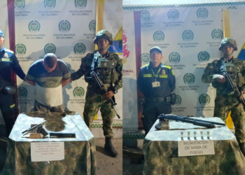 Una persona capturada y dos armas incautadas en diferentes operativos en Maicao