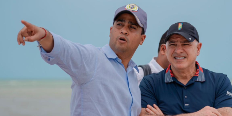 Jairo Aguilar proyecta ejecución de grandes obras de infraestructura turística en Riohacha