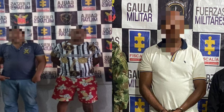 Capturan a tres personas por el presunto delito de extorsión, secuestro y homicidio