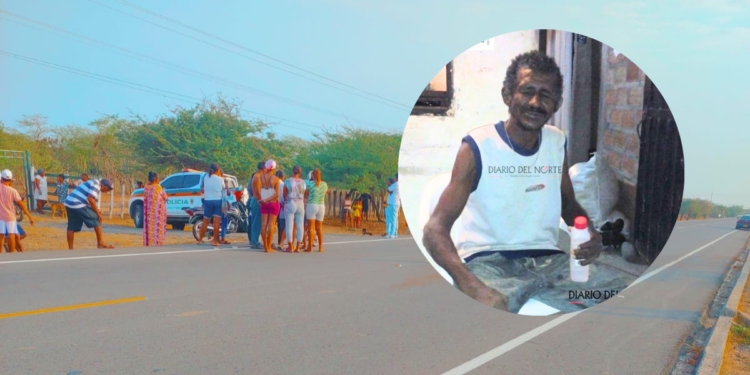 Sexagenario con problemas visual fue arrollado por un vehículo