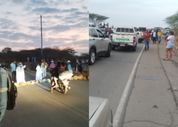 Indígenas Wiwas y Wayúu bloquean la vía Papayal-Hatonuevo