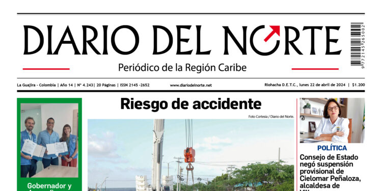 Esta es la edición del lunes 22 de abril de 2024