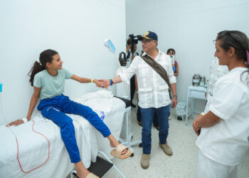 Presidente Gustavo Petro entregó Centro de Salud en el corregimiento de Media Luna en San Diego, Cesar
