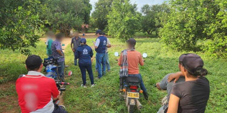 Familias fueron desplazadas de la zona rural de Chiriguaná (Cesar)