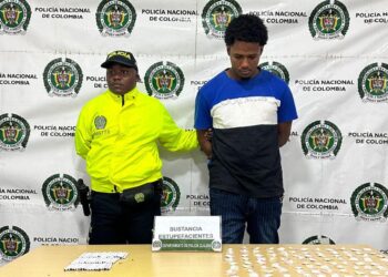 Dominicano fue capturado por presunto tráfico con estupefacientes en Riohacha