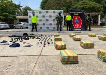 Más de una tonelada de cocaína fue hallada en caleta subterránea, en zona rural de Uribia