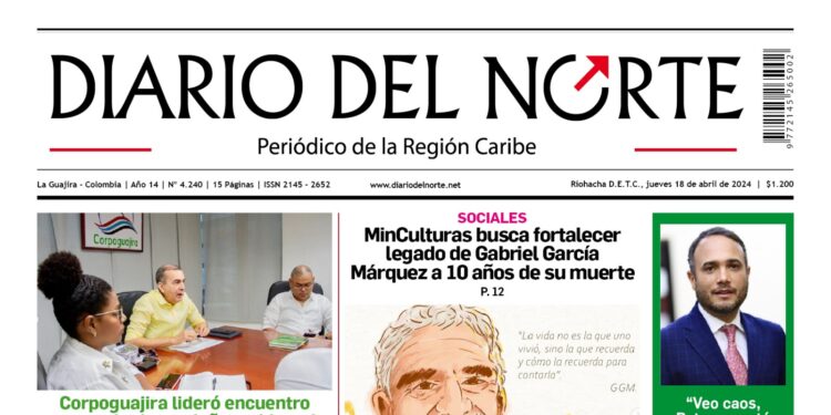 Esta es nuestra edición de hoy jueves 18 de Abril