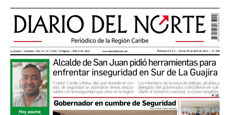 Esta es la edición del viernes 05 de abril de 2024