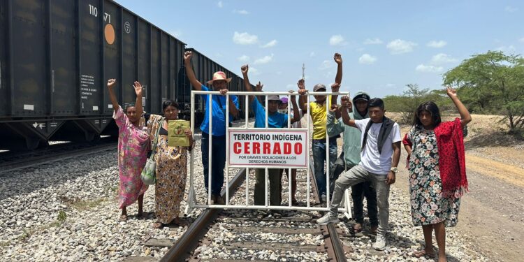 242 bloqueos se presentaron en la línea férrea de la empresa Cerrejón en el 2023