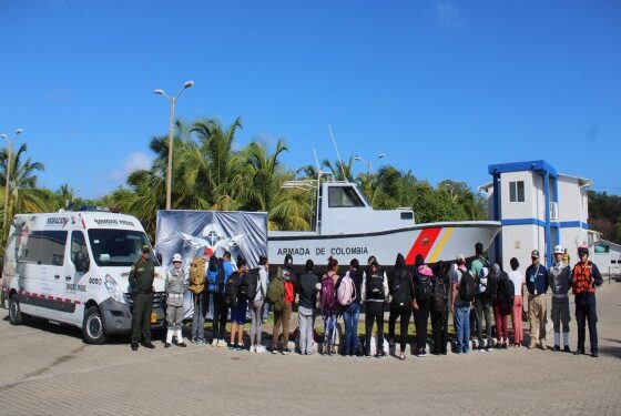 Rescatados 27 migrantes irregulares en San Andrés Islas
