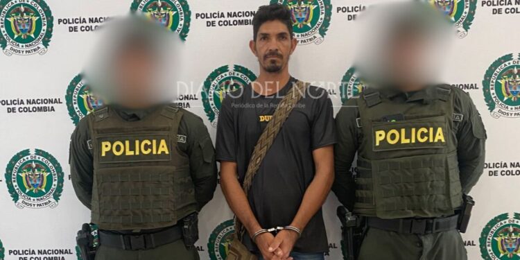 Capturado en el mercado nuevo de Riohacha  era solicitado por concierto para delinquir en Valledupar