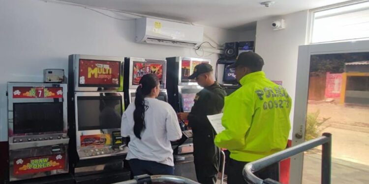 Incautan máquinas de juegos de suerte y azar en el municipio de Barrancas