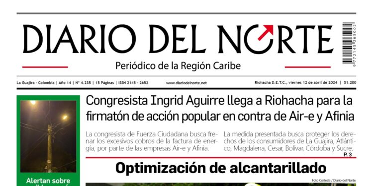 Esta es la edición del viernes 12 de abril de 2024