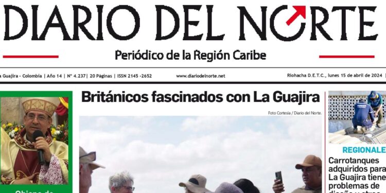 Esta es la edición del lunes 15 de abril de 2024