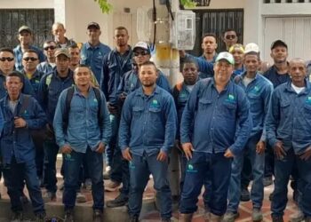 Trabajadores encargados del mantenimiento al gasoducto protestan en Riohacha