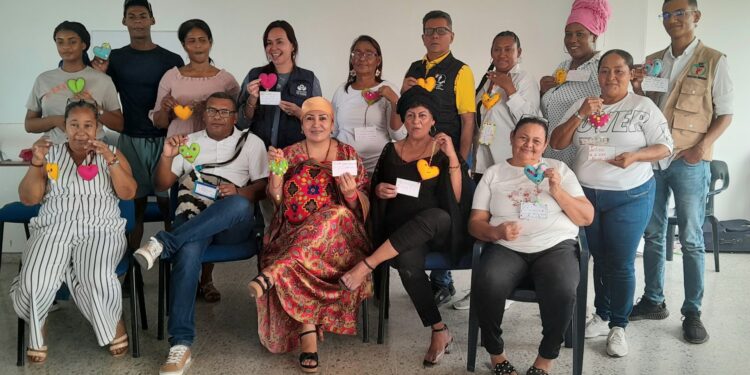 La Organización de Mujeres Wayuú Omipuwa fue invitada por la Defensoría para aportar al Museo de los Derechos Humanos