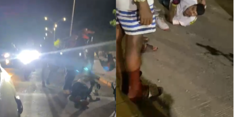 Dos personas lesionadas en accidente de tránsito en la Avenida Circunvalar de Riohacha