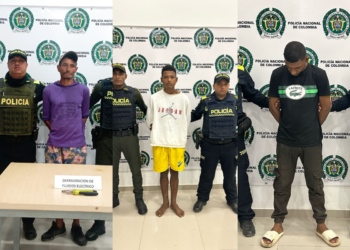 Capturados tres hombres por diferentes delitos en Riohacha