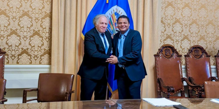 Alcalde de Riohacha se reúne con el Secretario General de la OEA