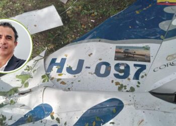 Caída de avioneta deja a sus dos tripulantes muertos en  Juan de Acosta, zona costera del Atlántico