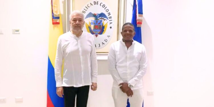 Camilo Iguarán Campo se posesiónó como Cónsul de Colombia en Santo Domingo