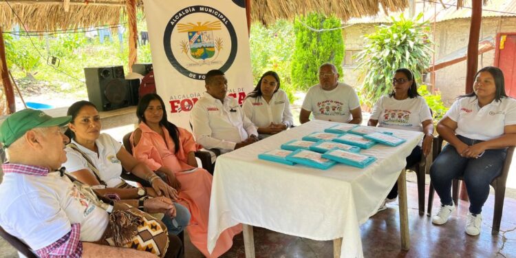 Reaperturan sede educativa en la vereda El Chorro por gestión del alcalde de Fonseca, Micher Pérez