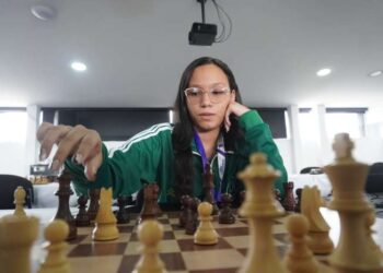 María Camila Támara, la joven guajira que brilló en la final de Ajedrez en los Intercolegiados