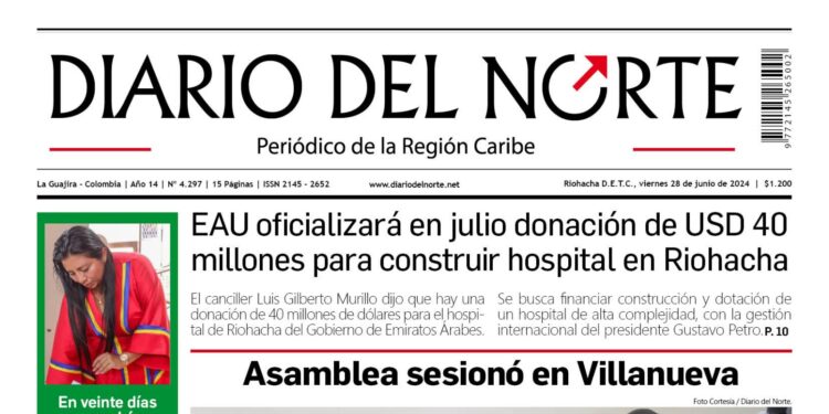 Esta es la edición del viernes 28 de junio de 2024