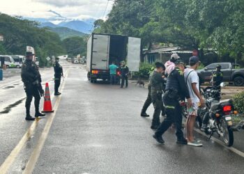 Policía realiza planes diferenciales en Dibulla para garantizar la seguridad ciudadana