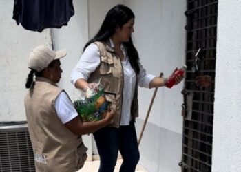 Reclusos recibieron atención médica en  la Estación de Policía de Villanueva