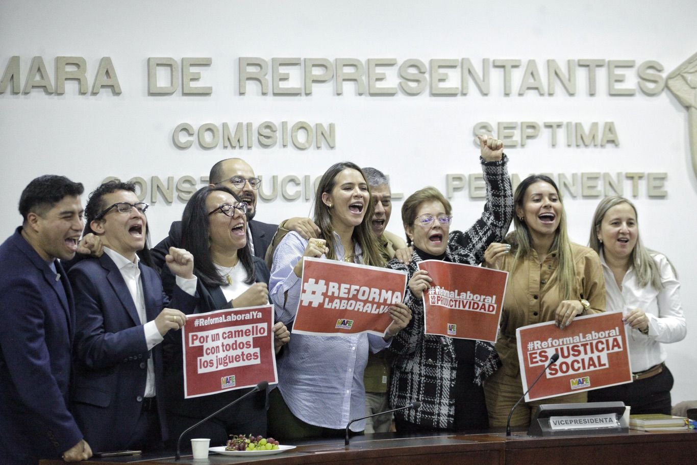 En primer debate aprobada la Reforma Laboral en la Cámara de Representantes