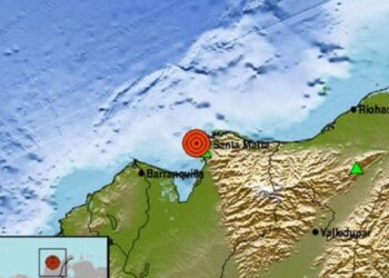Leve sismo sacudió la madrugada de este viernes a Dibulla y localidades aledañas