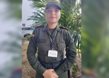 Valentina Morales, la auxiliar de Policía que cumple su sueño de servir a la comunidad en La Guajira