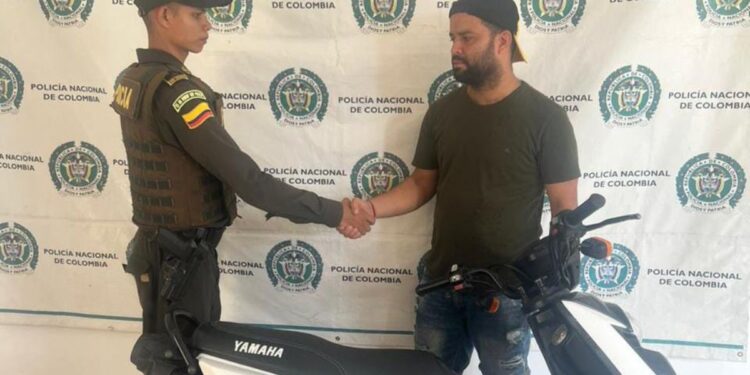 Recuperan motocicleta que fue hurtada en el interior de una vivienda en Fonseca