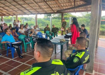 Se realiza primer consejo de seguridad en Porciosa por aumento de abigeato